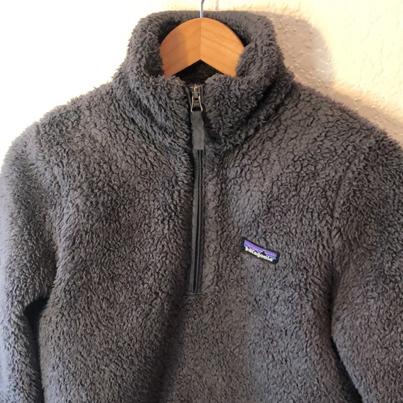 Women's Patagonia Los Gatos 1/4 Zip Fleece Dark gray - Picture 8 of 15